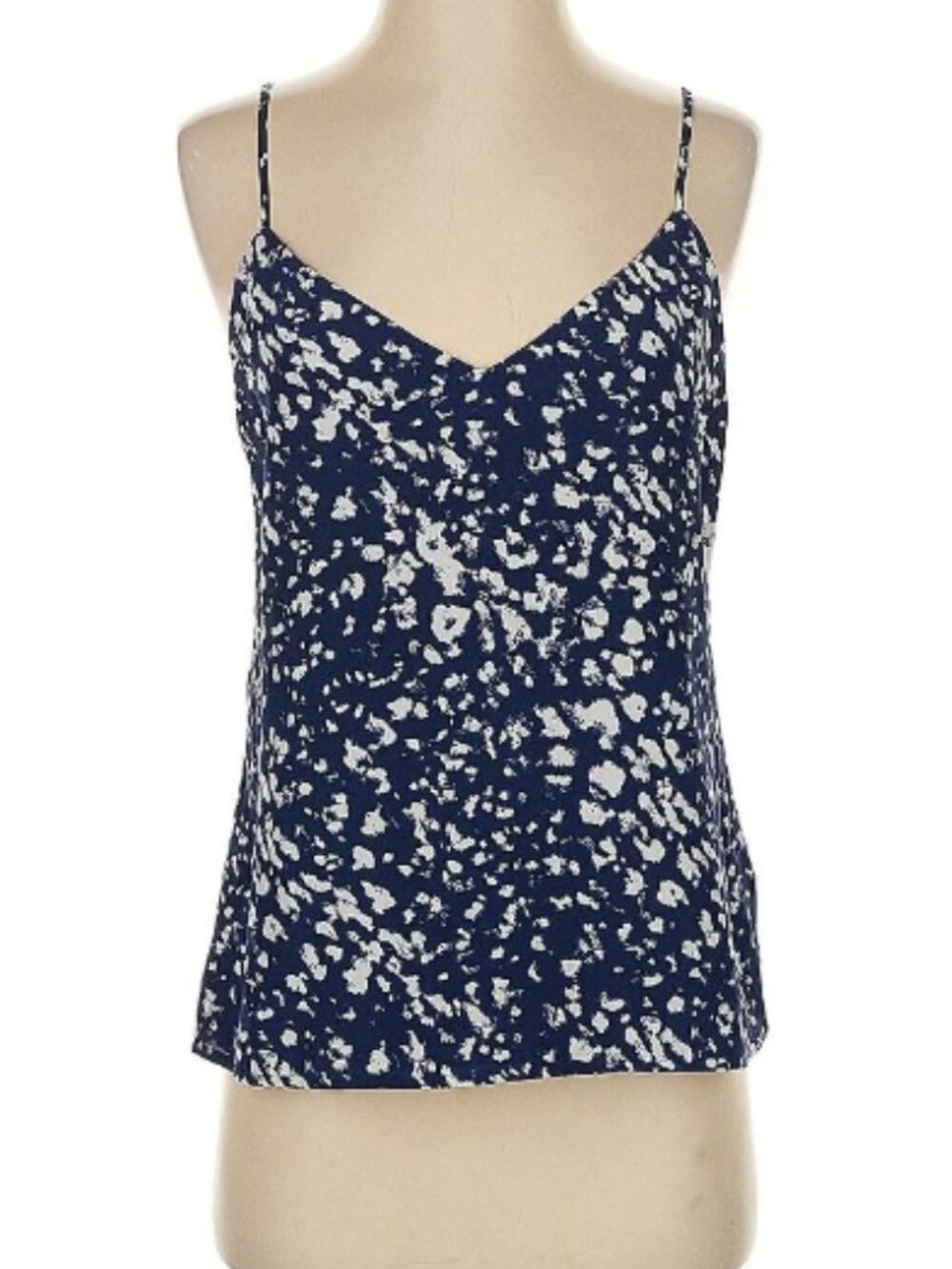 L'Agence blue sleeveless camisole top size Small